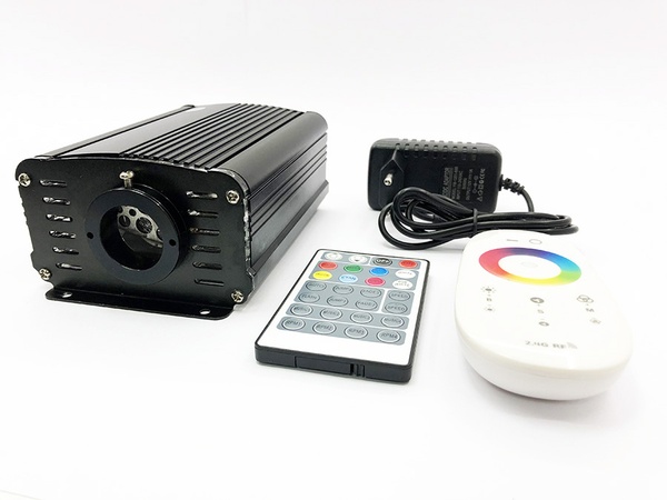 LED проектор 18W RGBW з ефектом мерехтіння, з пультом управління для хамаму - 1