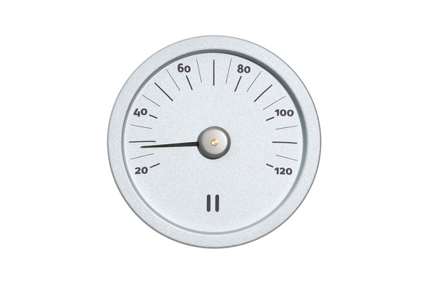 Термометр Rento круглий, алюміній - 1