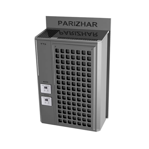 Электропарообразователь настенный ГПП PARiZHAR 5 кВт для бани и сауны - 1