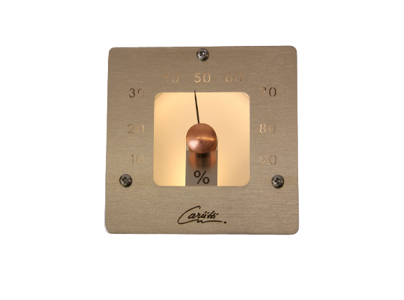 Гигрометр с подсветкой Cariitti SQ для бани и сауны - 1