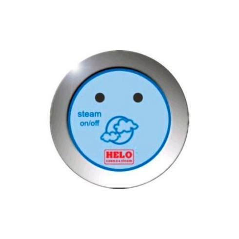 Кнопка Вмикання/Вимикання Helo хром для парогенератора - 1