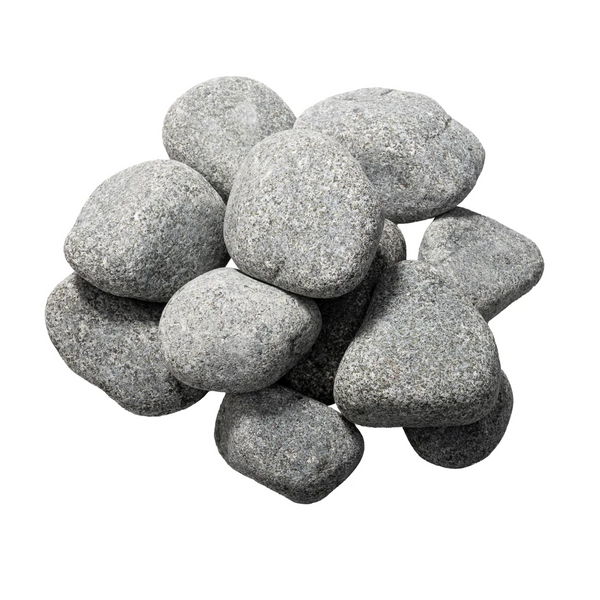 Камінь для електрокам'янок олівін діабаз обвалований Saunum 5-10 см, 15 кг - 1